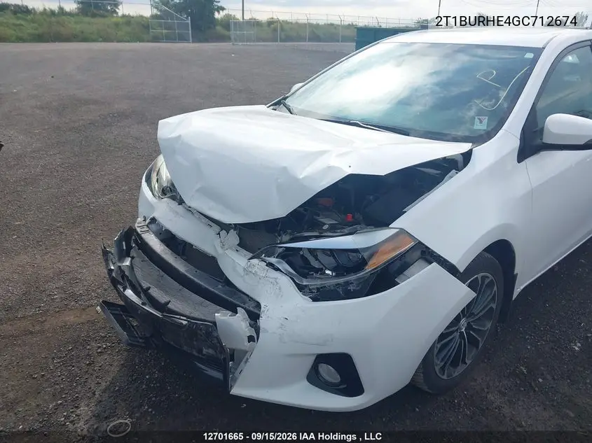 2016 TOYOTA COROLLA VIN 2T1BURHE4GC712674 — фото 6