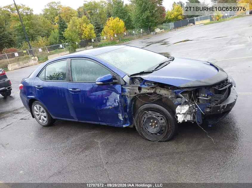 2016 TOYOTA COROLLA VIN 2T1BURHE1GC658976 — фото 14