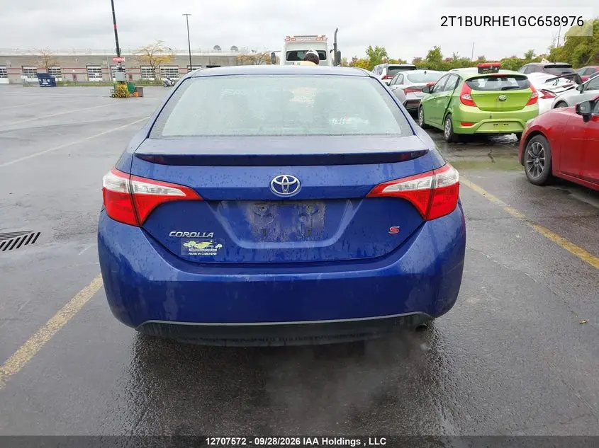 2016 TOYOTA COROLLA VIN 2T1BURHE1GC658976 — фото 17