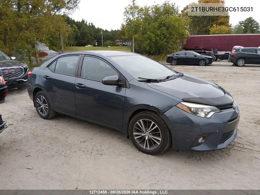 2016 TOYOTA COROLLA VIN 2T1BURHE3GC615031 — фото 13