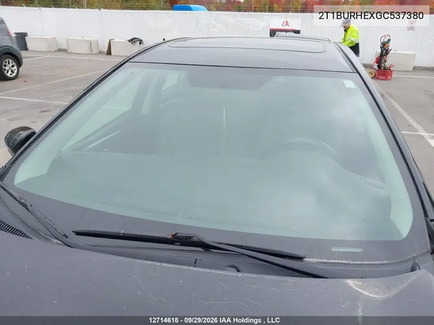 2016 TOYOTA COROLLA VIN 2T1BURHEXGC537380 — фото 17