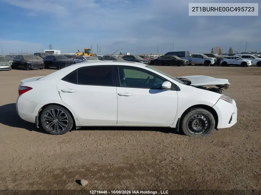 2016 TOYOTA COROLLA VIN 2T1BURHE0GC495723 — фото 14