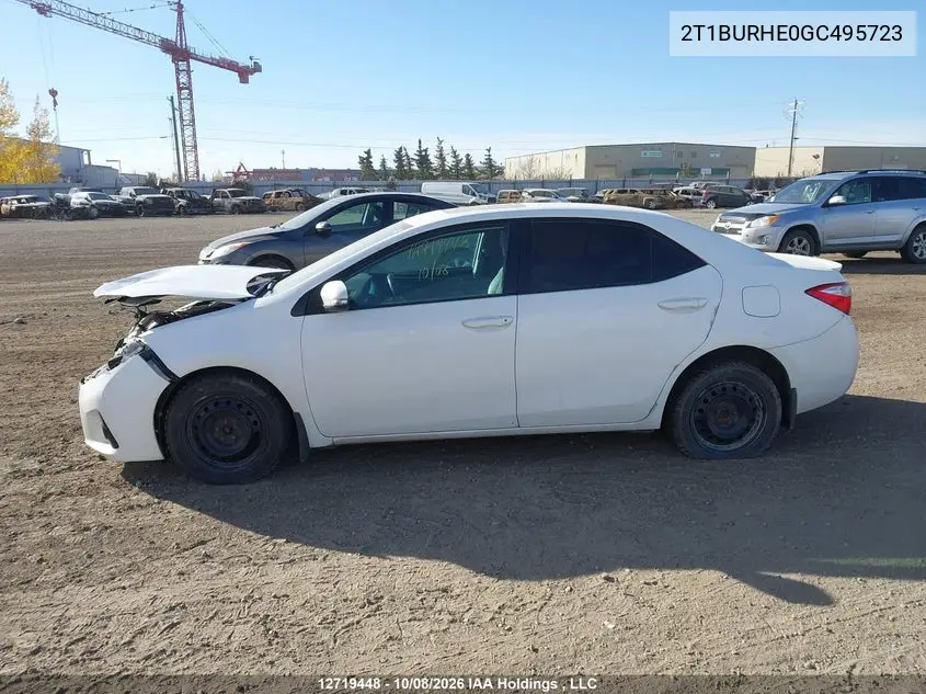 2016 TOYOTA COROLLA VIN 2T1BURHE0GC495723 — фото 15