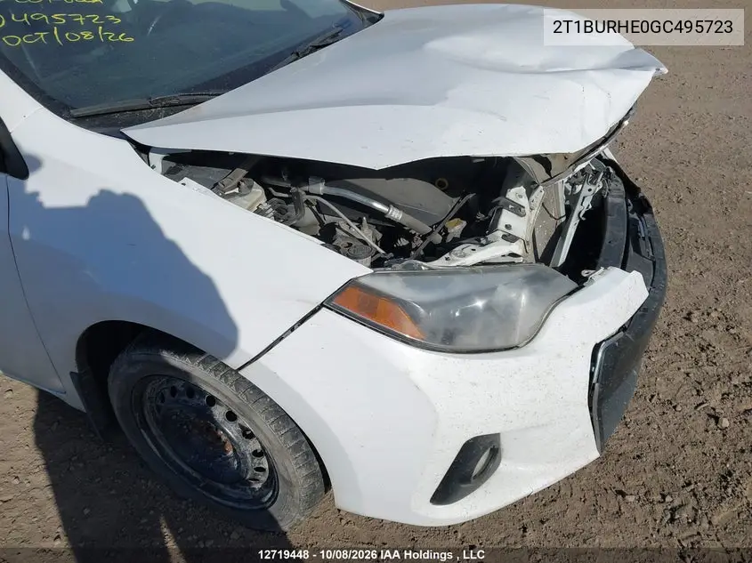 2016 TOYOTA COROLLA VIN 2T1BURHE0GC495723 — фото 21