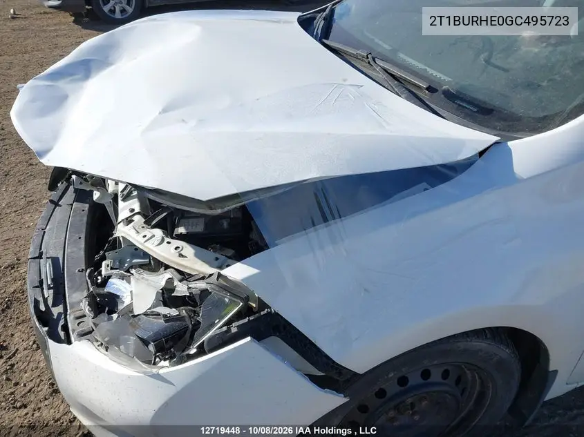 2016 TOYOTA COROLLA VIN 2T1BURHE0GC495723 — фото 23