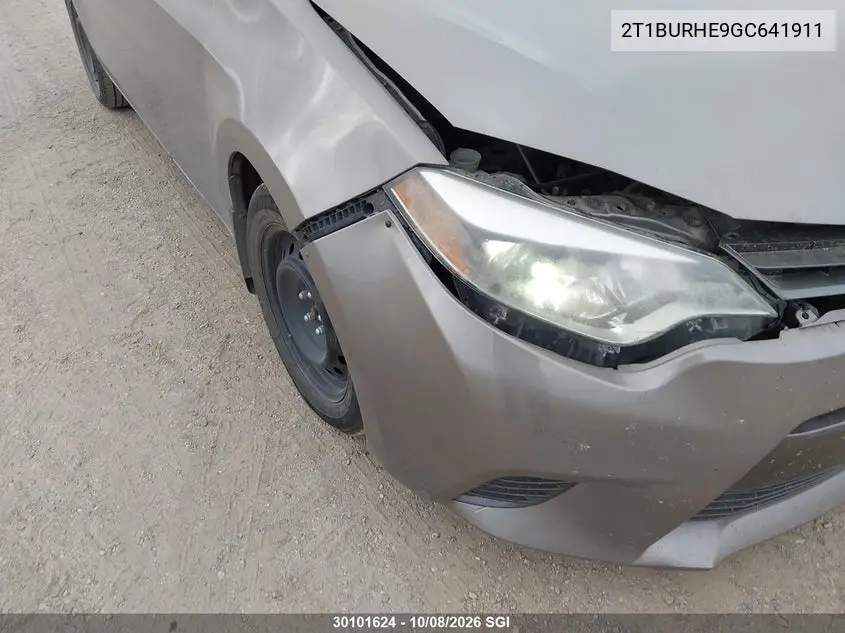 2016 TOYOTA COROLLA VIN 2T1BURHE9GC641911 — фото 12