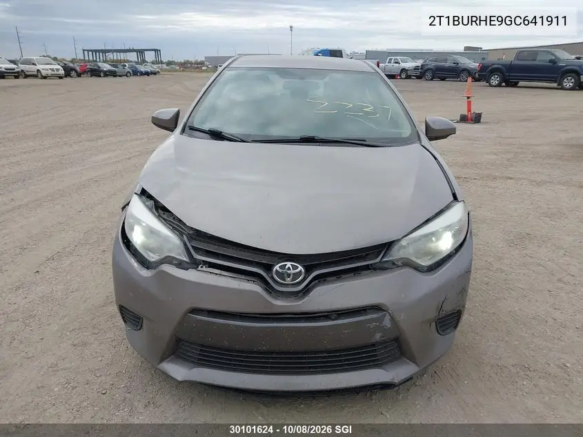 2016 TOYOTA COROLLA VIN 2T1BURHE9GC641911 — фото 13