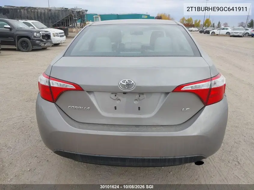 2016 TOYOTA COROLLA VIN 2T1BURHE9GC641911 — фото 17
