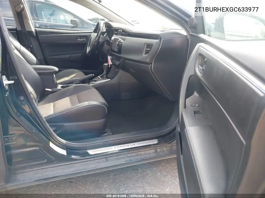 2016 TOYOTA COROLLA VIN 2T1BURHEXGC633977 — фото 5