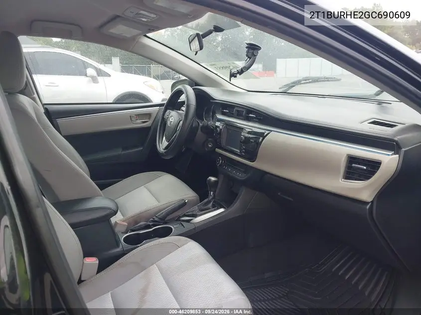 2016 TOYOTA COROLLA VIN 2T1BURHE2GC690609 — фото 5