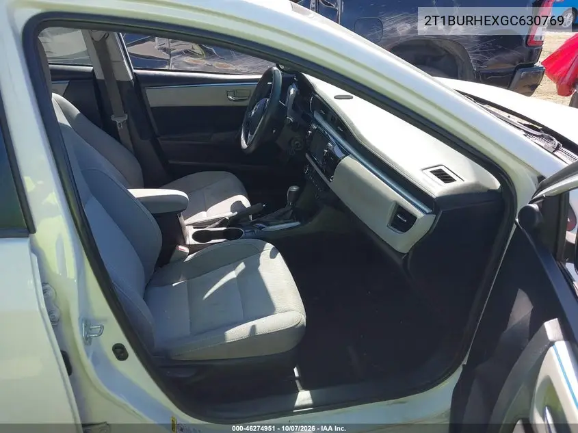 2016 TOYOTA COROLLA VIN 2T1BURHEXGC630769 — фото 5
