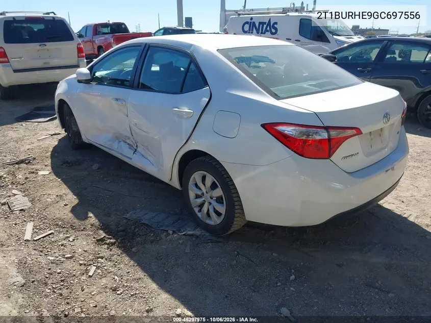 2016 TOYOTA COROLLA VIN 2T1BURHE9GC697556 — фото 3