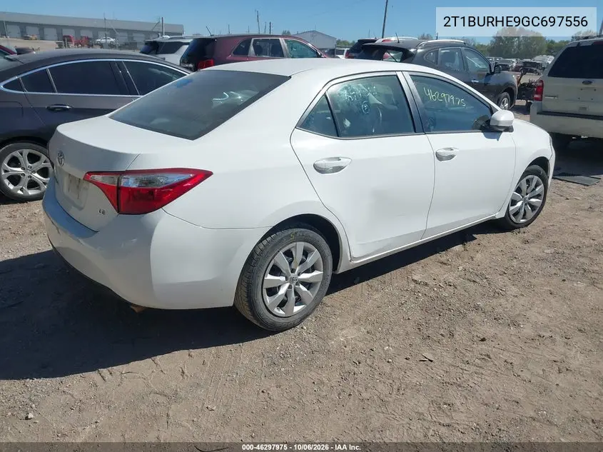 2016 TOYOTA COROLLA VIN 2T1BURHE9GC697556 — фото 4