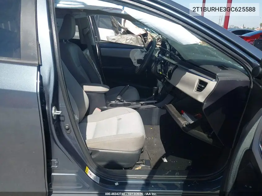 2016 TOYOTA COROLLA VIN 2T1BURHE3GC625588 — фото 5