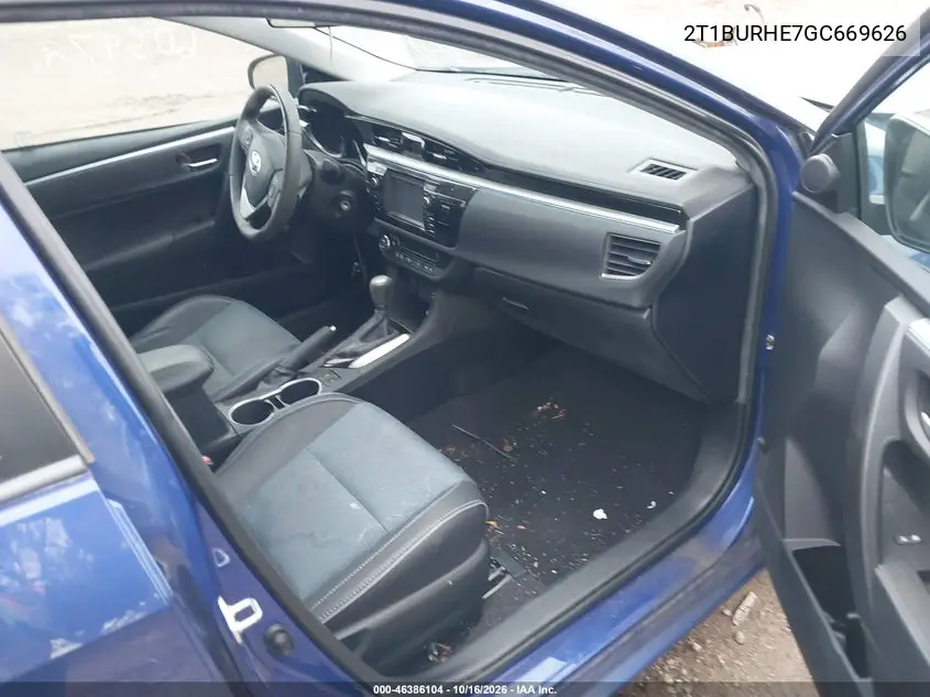 2016 TOYOTA COROLLA VIN 2T1BURHE7GC669626 — фото 5