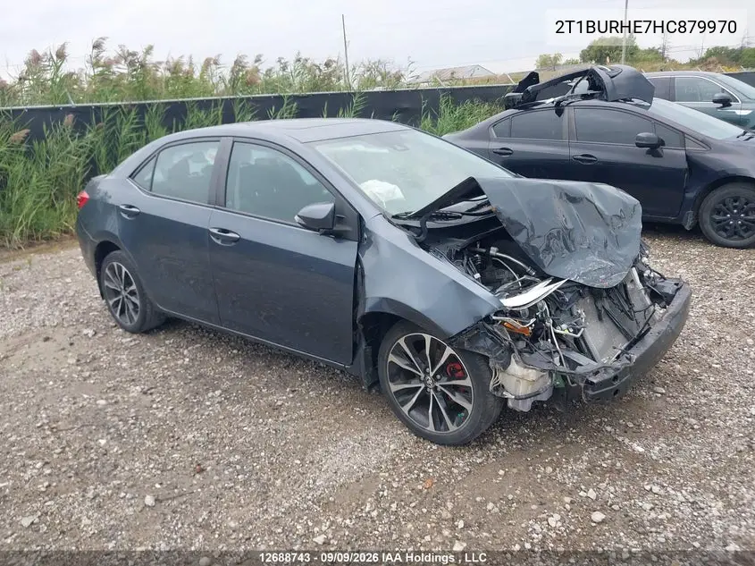 TOYOTA COROLLA 2017, VIN 2T1BURHE7HC879970