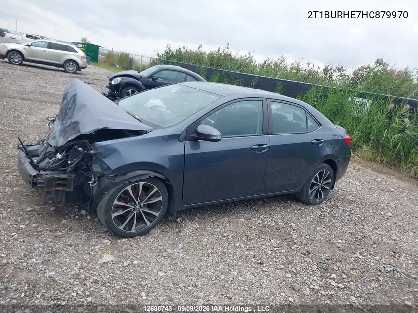 2017 TOYOTA COROLLA VIN 2T1BURHE7HC879970 — фото 12