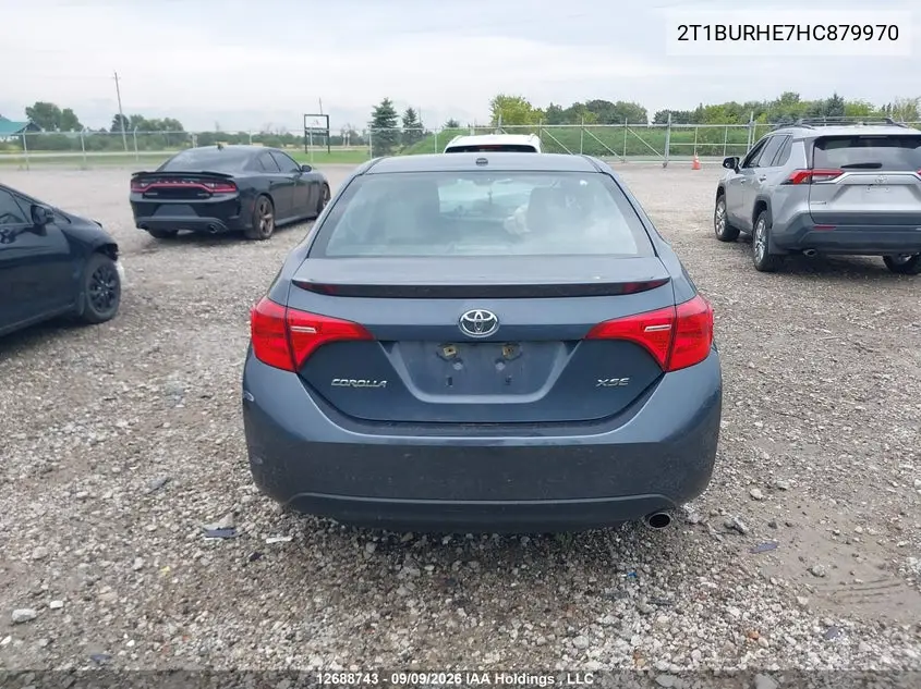 2017 TOYOTA COROLLA VIN 2T1BURHE7HC879970 — фото 14