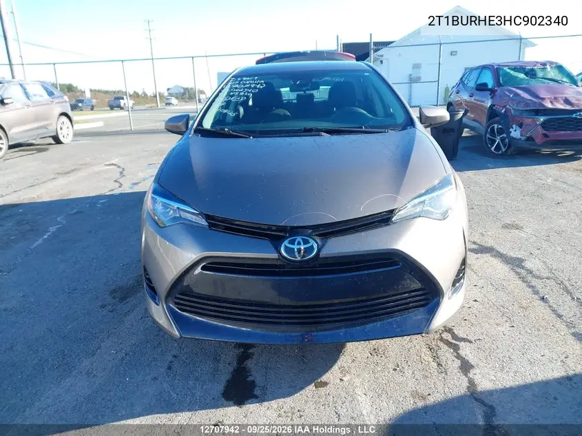 2017 TOYOTA COROLLA VIN 2T1BURHE3HC902340 — фото 13