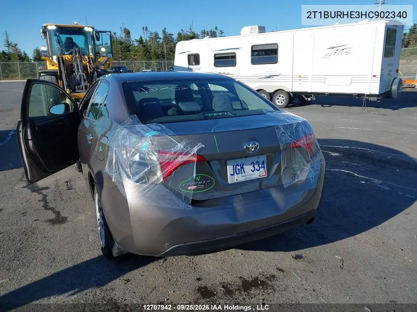 2017 TOYOTA COROLLA VIN 2T1BURHE3HC902340 — фото 23