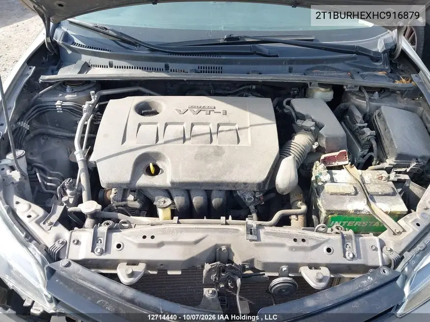 2017 TOYOTA COROLLA VIN 2T1BURHEXHC916879 — фото 10