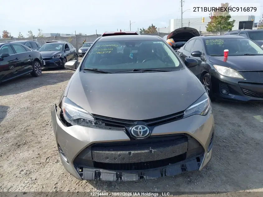 2017 TOYOTA COROLLA VIN 2T1BURHEXHC916879 — фото 12