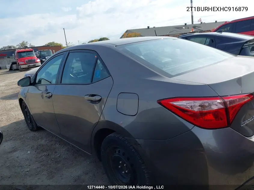 2017 TOYOTA COROLLA VIN 2T1BURHEXHC916879 — фото 14