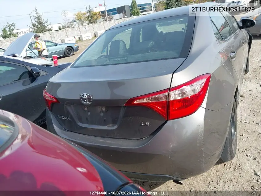 2017 TOYOTA COROLLA VIN 2T1BURHEXHC916879 — фото 16