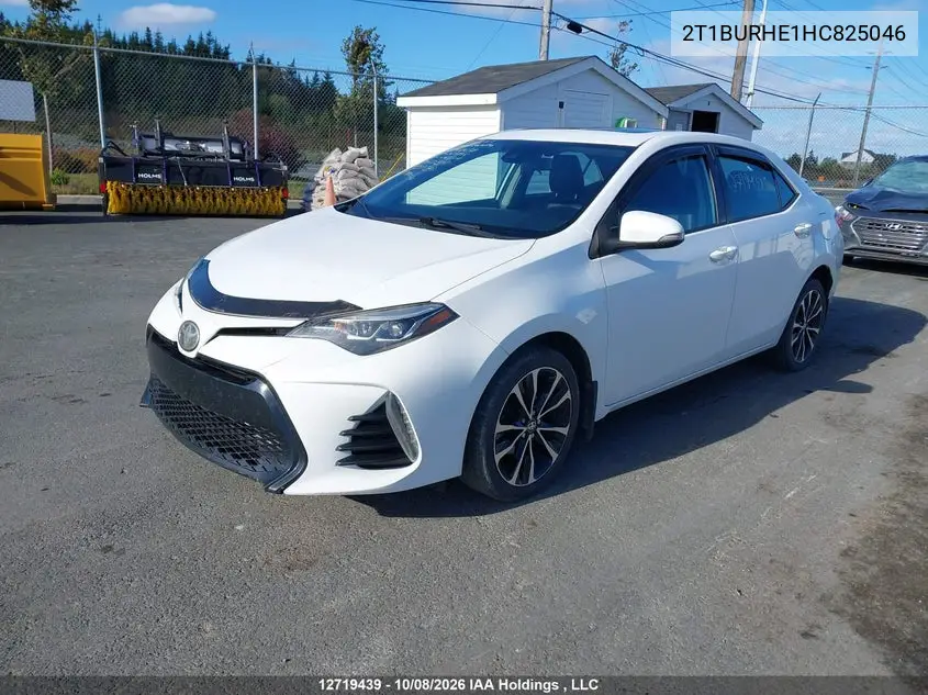 2017 TOYOTA COROLLA VIN 2T1BURHE1HC825046 — фото 2
