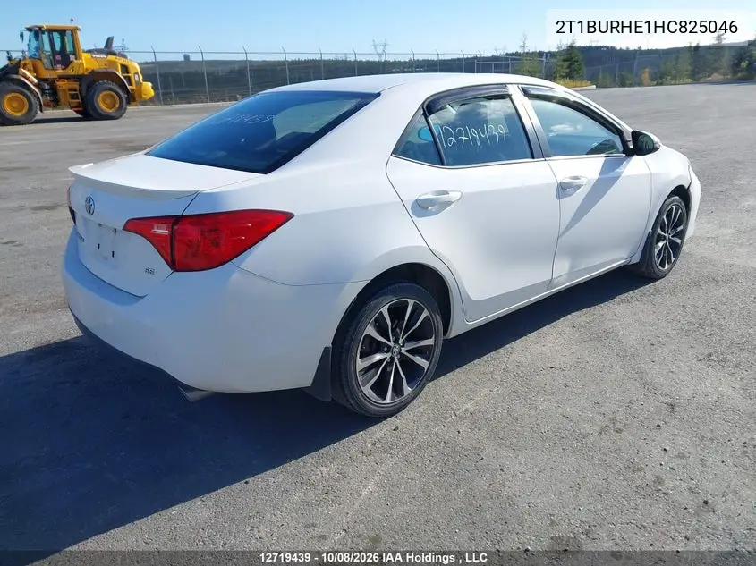 2017 TOYOTA COROLLA VIN 2T1BURHE1HC825046 — фото 4