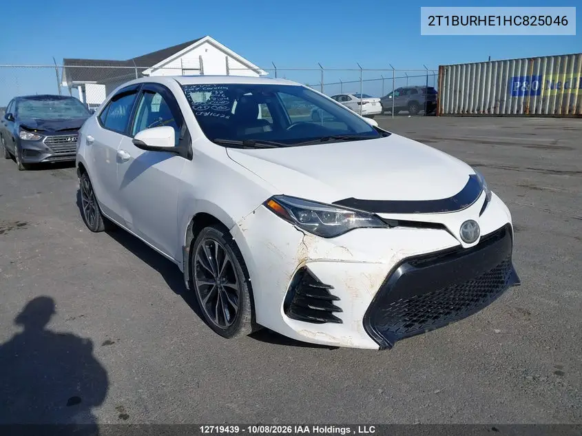 2017 TOYOTA COROLLA VIN 2T1BURHE1HC825046 — фото 6