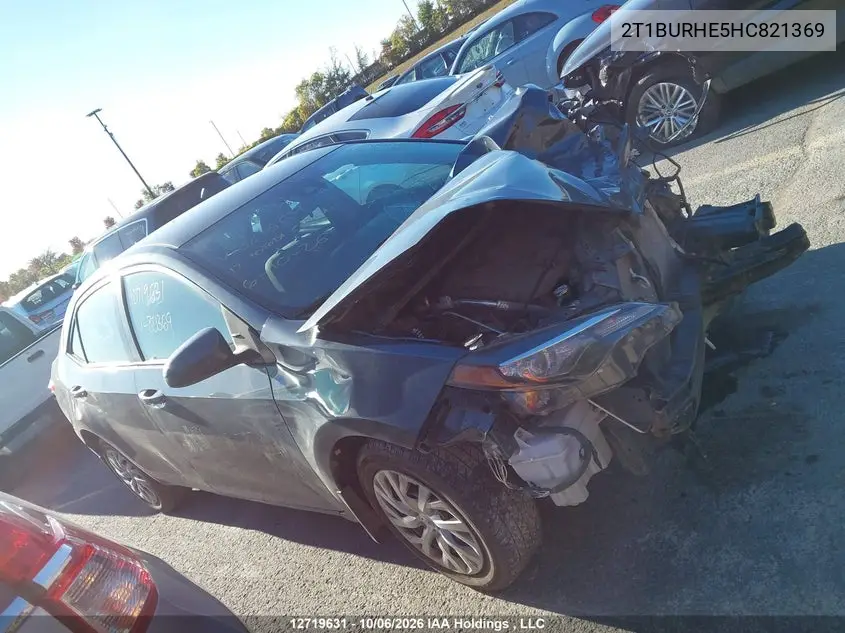 2017 TOYOTA COROLLA VIN 2T1BURHE5HC821369 — фото 13