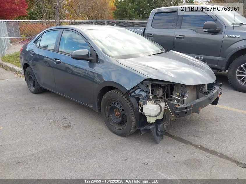 TOYOTA COROLLA 2017, VIN 2T1BURHE7HC763961