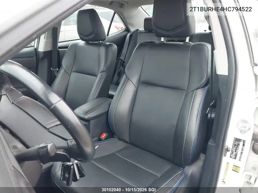2017 TOYOTA COROLLA VIN 2T1BURHE4HC794522 — фото 20