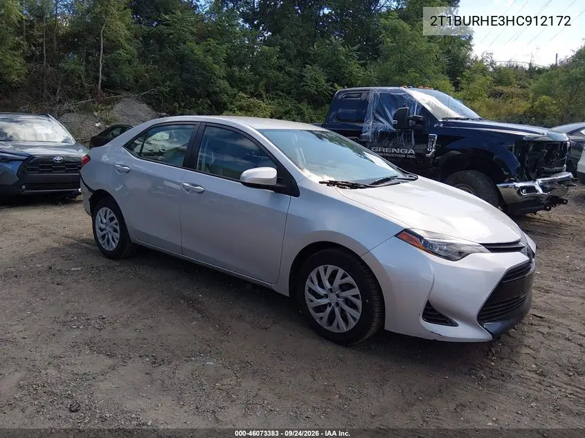 TOYOTA COROLLA 2017, VIN 2T1BURHE3HC912172