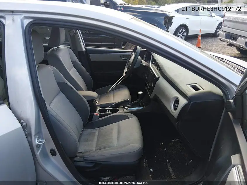 2017 TOYOTA COROLLA VIN 2T1BURHE3HC912172 — фото 5
