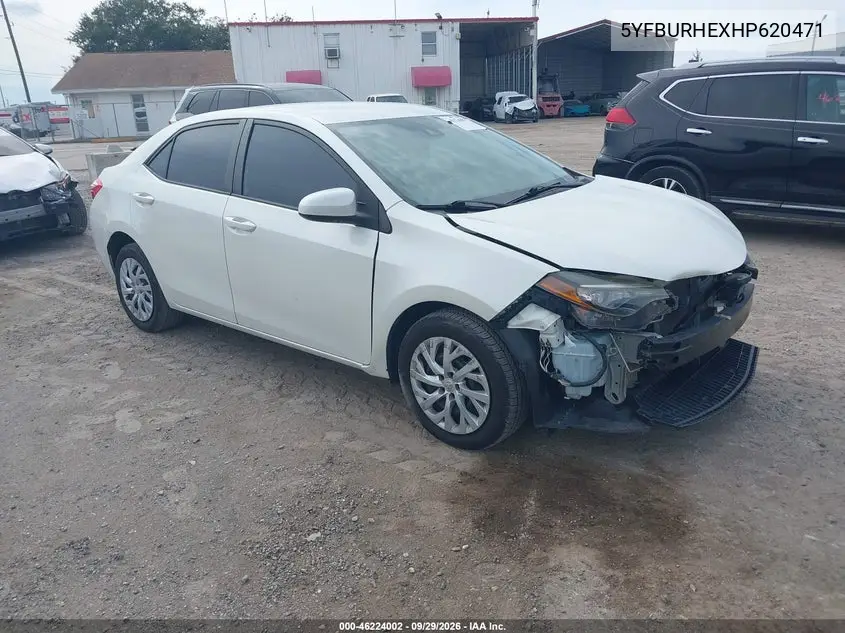 TOYOTA COROLLA 2017, VIN 5YFBURHEXHP620471