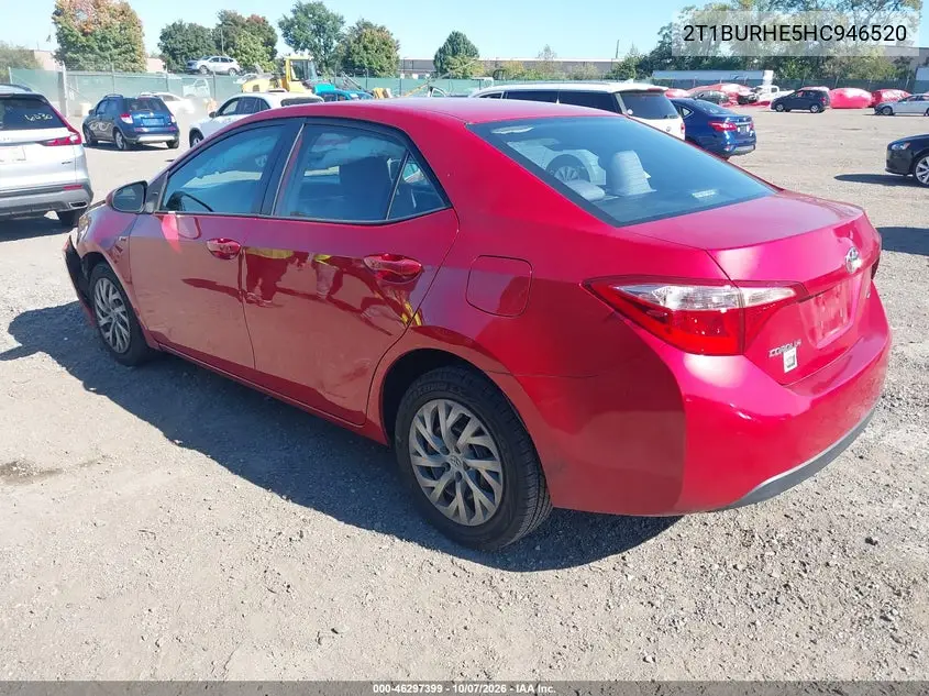 2017 TOYOTA COROLLA VIN 2T1BURHE5HC946520 — фото 3