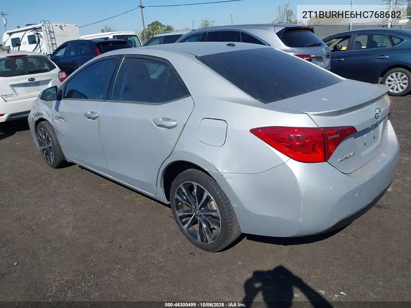 2017 TOYOTA COROLLA VIN 2T1BURHE6HC768682 — фото 3