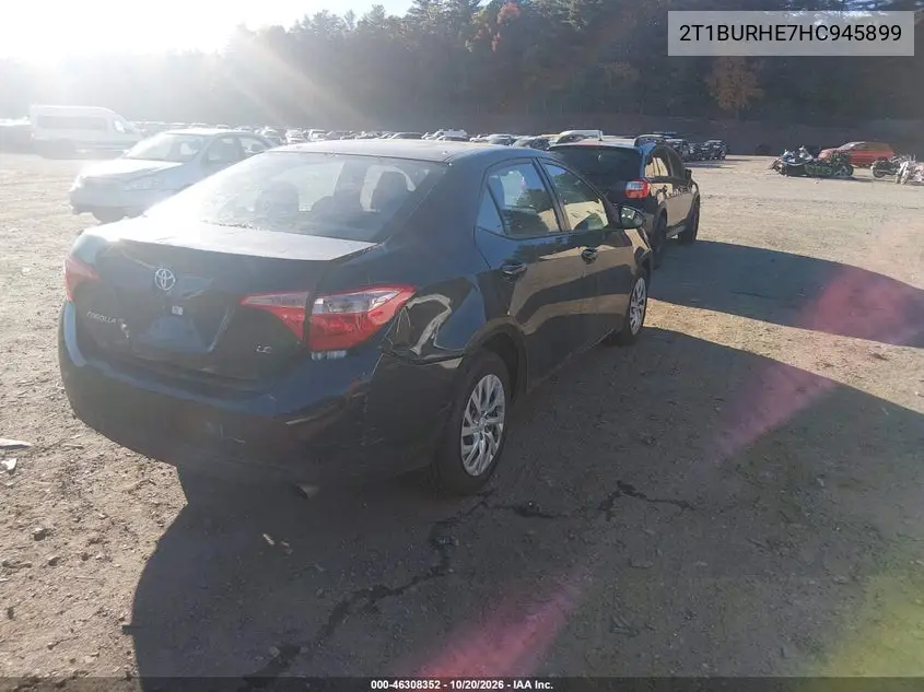 2017 TOYOTA COROLLA VIN 2T1BURHE7HC945899 — фото 4