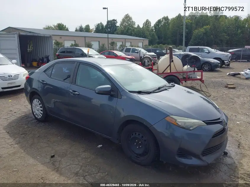 TOYOTA COROLLA 2017, VIN 2T1BURHE0HC799572