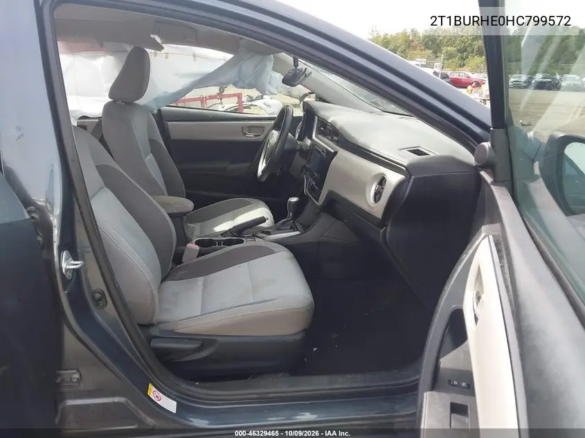 2017 TOYOTA COROLLA VIN 2T1BURHE0HC799572 — фото 5