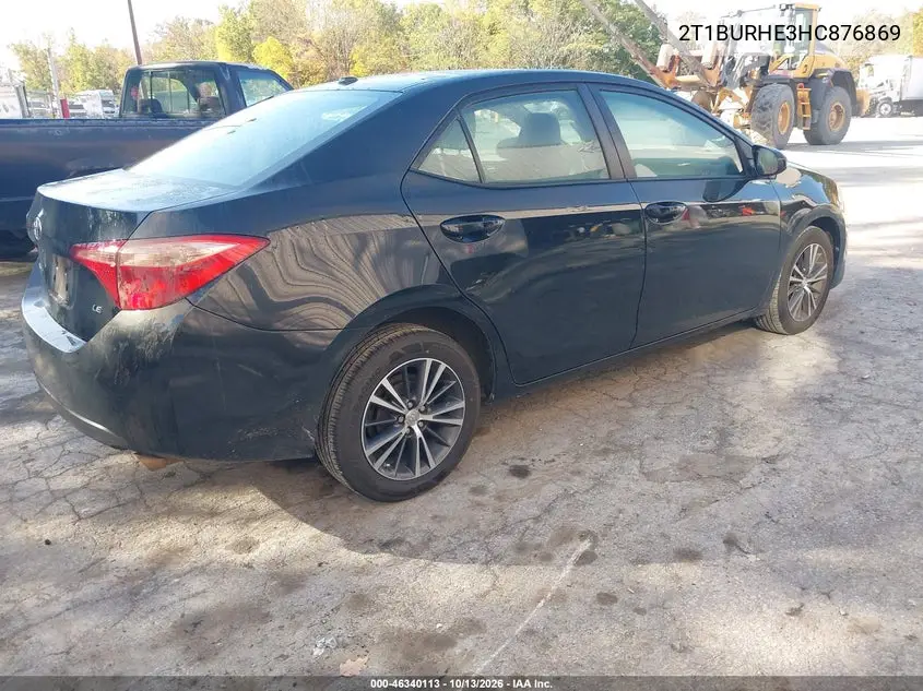 2017 TOYOTA COROLLA VIN 2T1BURHE3HC876869 — фото 4
