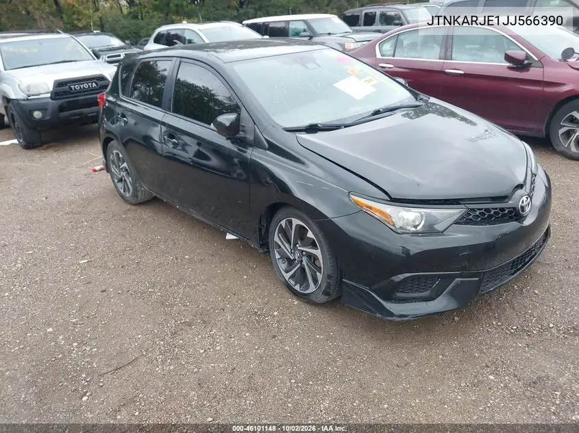 TOYOTA COROLLA 2018, VIN JTNKARJE1JJ566390
