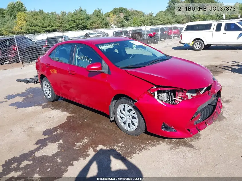 TOYOTA COROLLA 2018, VIN 2T1BURHE1JC037373