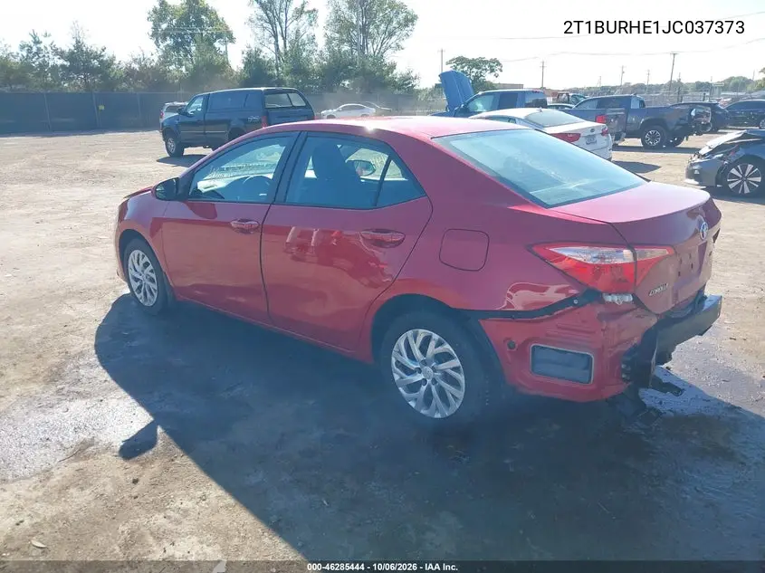 2018 TOYOTA COROLLA VIN 2T1BURHE1JC037373 — фото 3