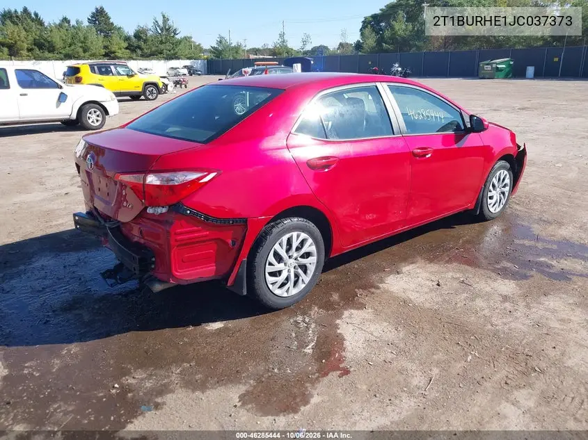 2018 TOYOTA COROLLA VIN 2T1BURHE1JC037373 — фото 4