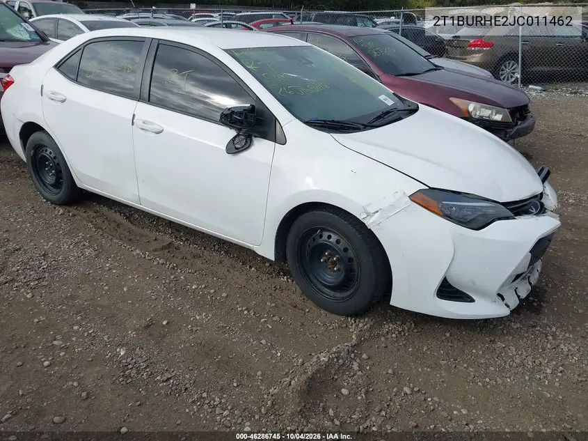 TOYOTA COROLLA 2018, VIN 2T1BURHE2JC011462