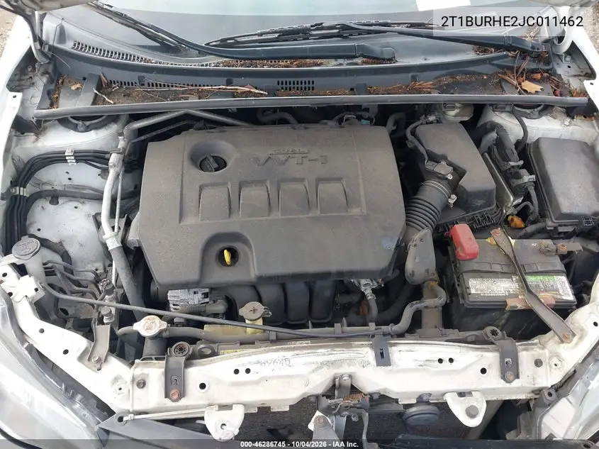2018 TOYOTA COROLLA VIN 2T1BURHE2JC011462 — фото 10