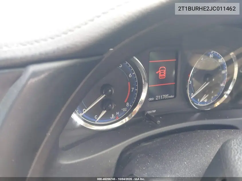 2018 TOYOTA COROLLA VIN 2T1BURHE2JC011462 — фото 14
